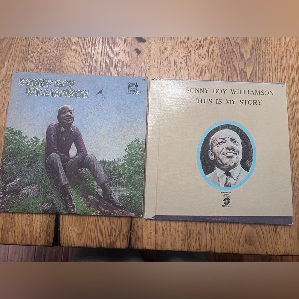 TWO Sonny Boy Williamson Vinyls - Great VTG Condition